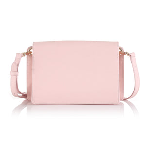 Rosy Front Flap Clutch