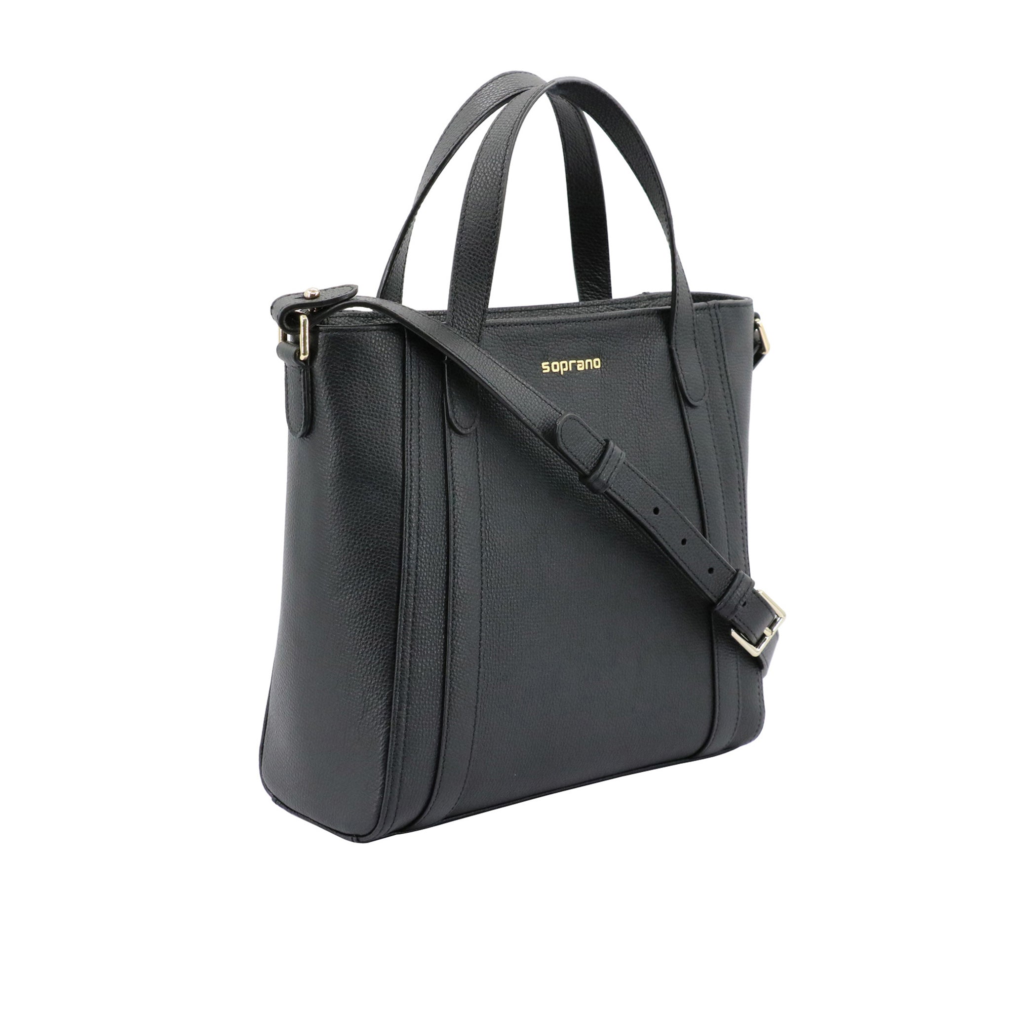 Leather Tote Bag with  Shoulder Strap