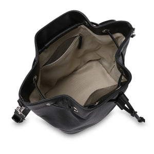 Two-Tone Slouchy Bucket Bag