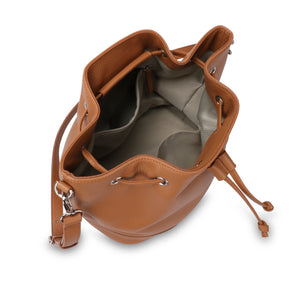 Two-Tone Slouchy Bucket Bag
