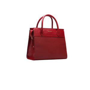 Structured Tote Bag with Zipper