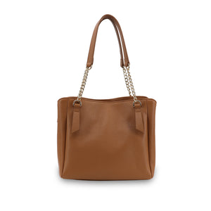 Leather Tote with Strap