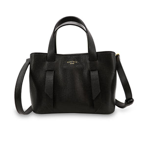 Leather Tote Bag with Strap